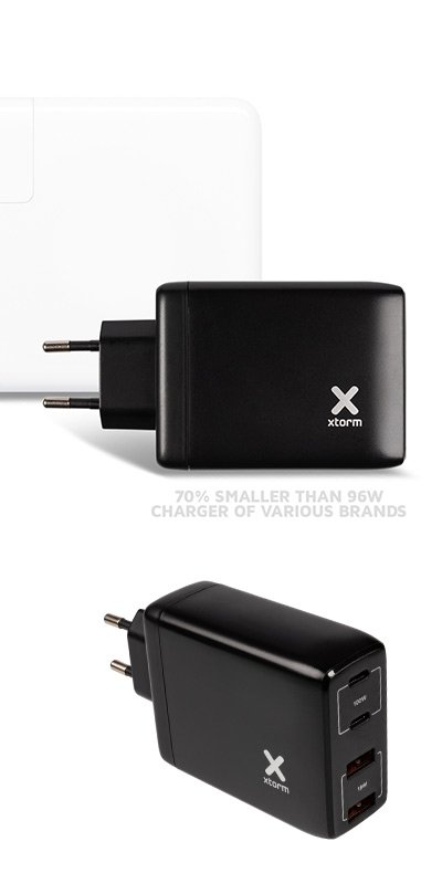 Xtorm - Chargeur GaN 20W USB-C + USB-A - Atom